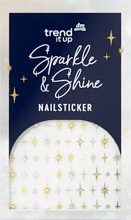 Nail stickers Sparkle & Shine, 70 pcs