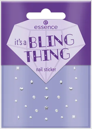 Nail sticker set It's A Bling Thing, 1 pc