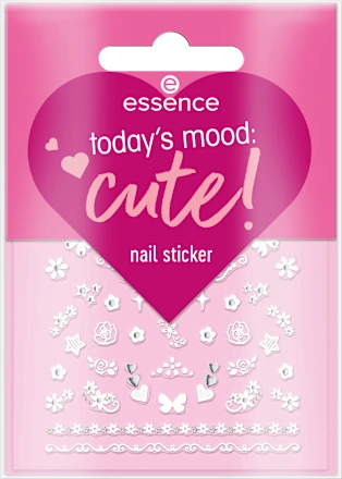 Nail sticker set Today's Mood: Cute!, 1 pc