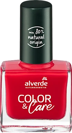 Nail polish Color & Care 40 Classic Red, 10 ml