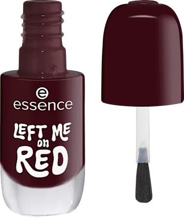 Gel nail polish 12 Left Me On Red, 8 ml