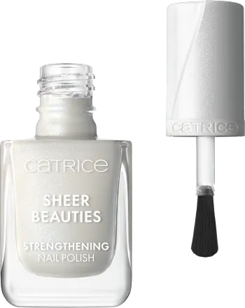 Nail polish Sheer Beauties Strengthening 010 Milky Not Guilty, 10.5 ml