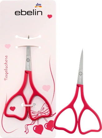 Nail scissors "Cherry Love", 1 pc