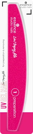 2-in-1 trapezoidal nail file, 1 pc.