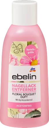 Rose nail polish remover, acetone-free, 200 ml