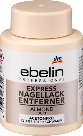 Professional Express Nail Polish Remover, 75 ml
