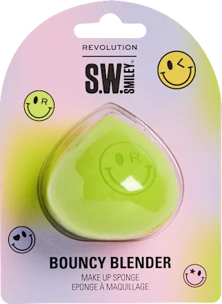 Make-Up Sponge Bouncy Blender, Smiley World, 1 pc