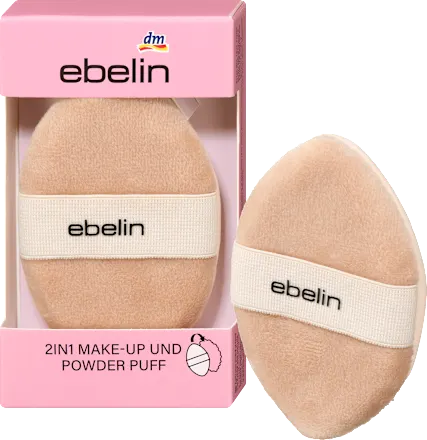 Powder and make-up puff 2in1 Make-up Experts, 1 pc