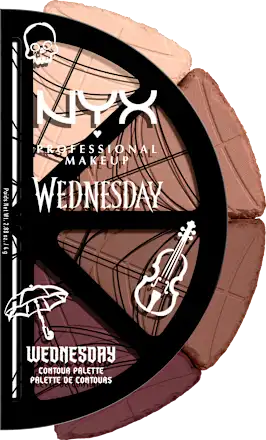 Contour palette Wednesday Stained Glass, 4 g