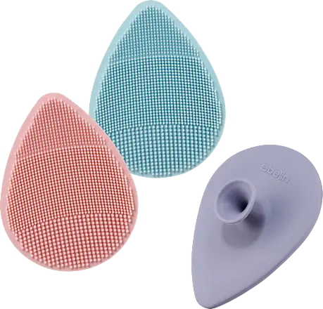 Brush and facial cleansing pad, 1 pc.