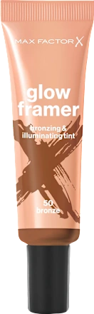 Foundation Skin Tint Glow Framer 50 Bronze, 30 ml