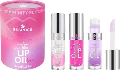 Lip oil set Hydra Kiss Lip Oil Trio (3x4ml) 3 pieces, 1 piece