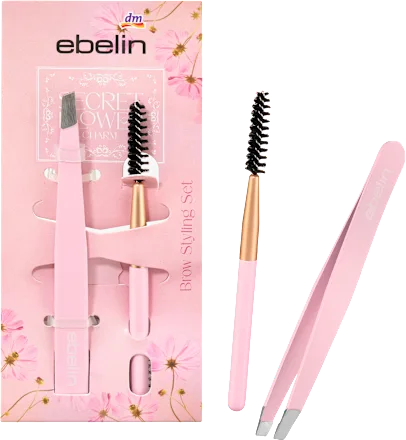 Brow Styling Set Secret Flower Charm 2-piece, 1 pc