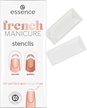 Nail template French Manicure 01 French Tips & Tricks, 60 pcs