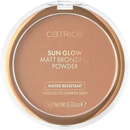Bronzing powder Sun Glow Matt 35 Universal, 9.5 g