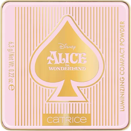 Compact powder Disney Alice In Wonderland Luminizing C01 Slightly Confused, 6.3 g