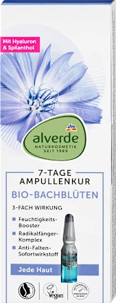 7-day ampoule treatment with organic Bach flower remedies, 7 ml