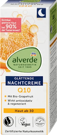 Night cream Q10 for skin aged 30 and over, 50 ml - Image 3