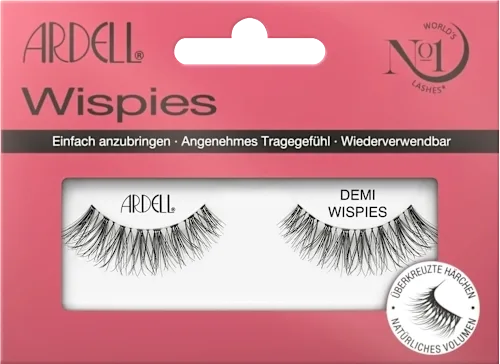 False eyelashes Demi Wispies Black (1 pair), 2 pcs