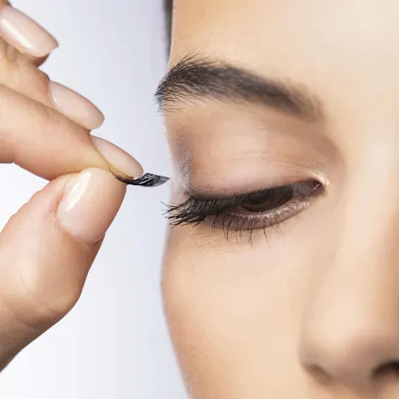 Artificial eyelash set Magnetic 08 Street Style, 1 pc.