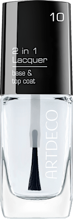 2-in-1 Lacquer Base & Top Coat, 10 ml
