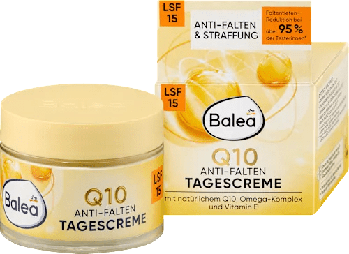 Anti-wrinkle face cream Q10 SPF 15, 50 ml