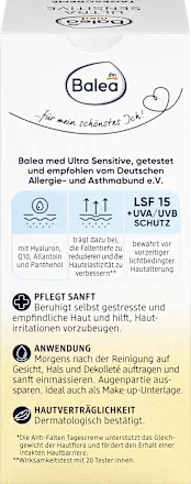 Ultra Sensitive Q10 Face Cream SPF 15, 50 ml - Image 4