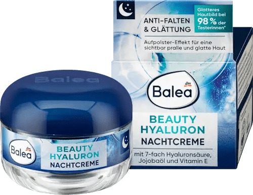 Night Cream Anti-Wrinkle Beauty Hyaluronic Acid, 50 ml