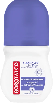 Antiperspirant deodorant roll-on FRESH Non-Stop Aquatic Flowers Scent, 50 ml
