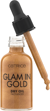 Blush & Highlighter Glam In Gold Dry Oil 010 Stay Golden, 30 ml