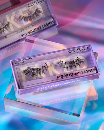 Big Volume Artificial Eyelashes (1 pair), 2 pcs