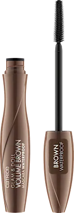 Mascara Glam & Doll Volume Brown Waterproof, 10 ml