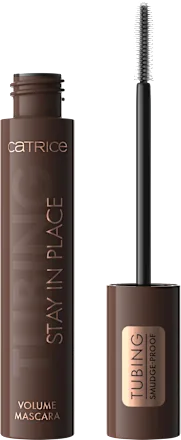 Mascara Tubing Stay In Place Volume 020 Panda-Proof Brown, 11 ml