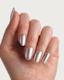 UV Gel Nail Foils, Gel Strips Silver Cat Eye, 20 pcs - Image 4