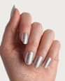UV Gel Nail Foils, Gel Strips Silver Shimmer, 20 pcs - Image 3