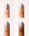 UV Gel Nail Foils, Gel Strips Silver Shimmer, 20 pcs - Image 4