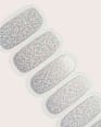 UV Gel Nail Foils, Gel Strips Silver Shimmer, 20 pcs - Image 5