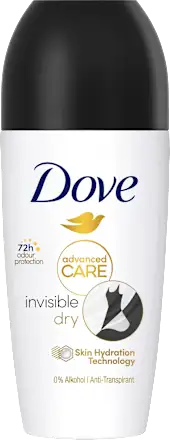 Antiperspirant deodorant roll-on Advanced Care Invisible Dry, 50 ml
