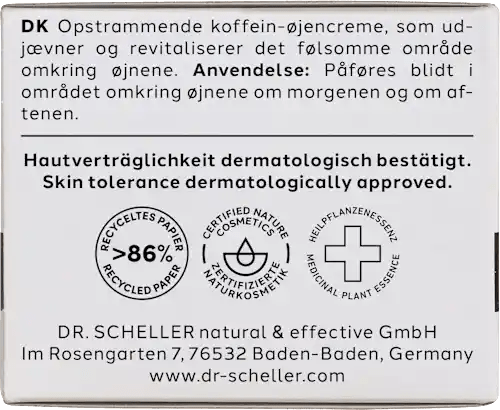Firming Eye Cream with Caffeine, 15 ml - Image 4