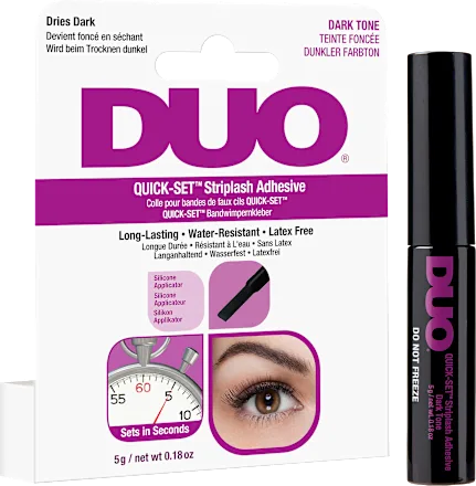 Eyelash glue Quick Set Adhesive - Dark, 5 g