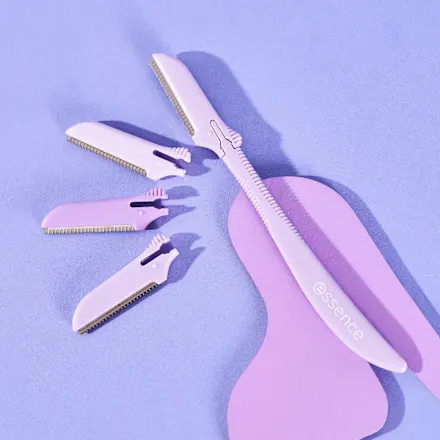 Eyebrow shaper set, 4 pieces, 1 pc.