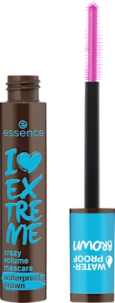 Mascara I Love Extreme Crazy Volume Waterproof Brown 01 Cozy Brown, 12 ml