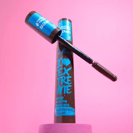 Mascara I Love Extreme Crazy Volume Waterproof Brown 01 Cozy Brown, 12 ml - Image 5