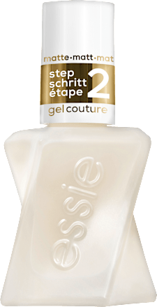 Top Coat Gel by essie 01 Matte Top Coat, 13.5 ml