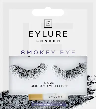 Artificial eyelashes Smokey Eye Effect 23 (1 pair), 2 pieces