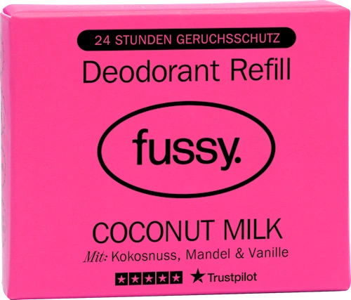 Coconut Milk deodorant stick refill pack, 40 g