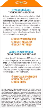 Super UV Anti-Age Facial Sunscreen, SPF 50+, 50 ml - Image 4
