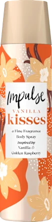Body spray VANILLA kisses, 75 ml