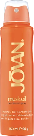 Musk Oil deodorant spray, 150 ml