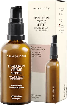 Face cream with hyaluronic acid, medium, 50 ml